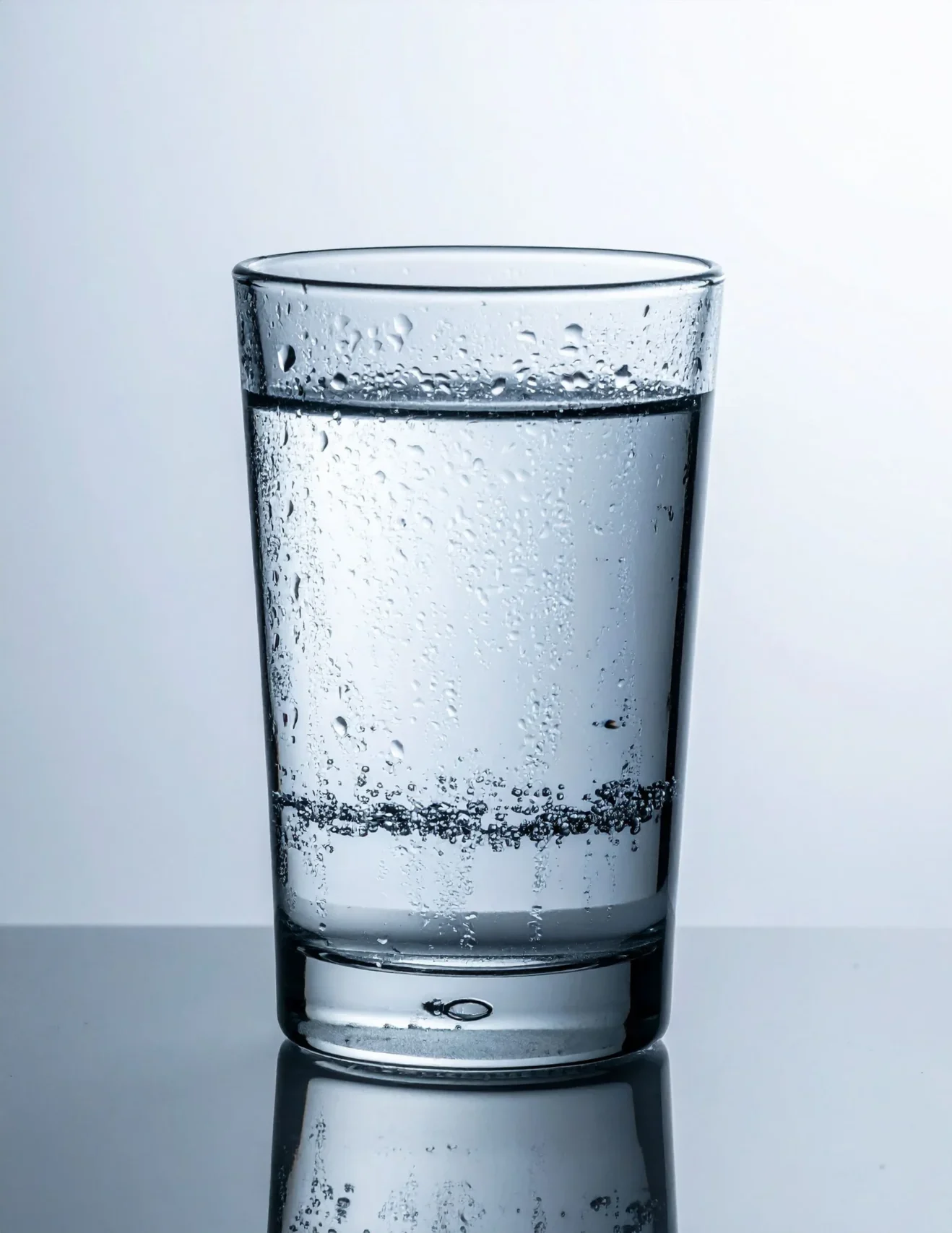 cold water glass