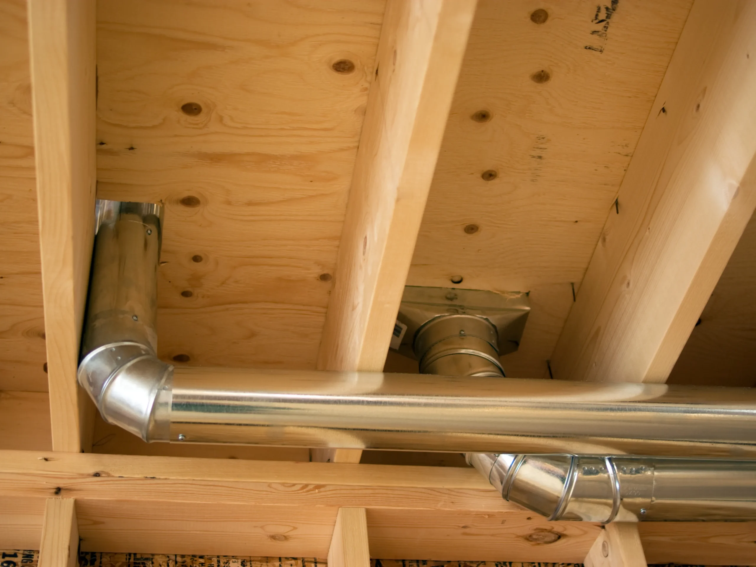 ductwork in a home