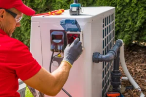 clear the outdoor unit